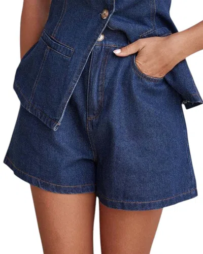 Teodora Short In Blue