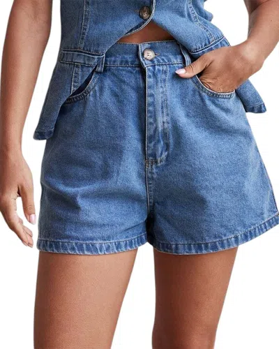 Teodora Short In Blue