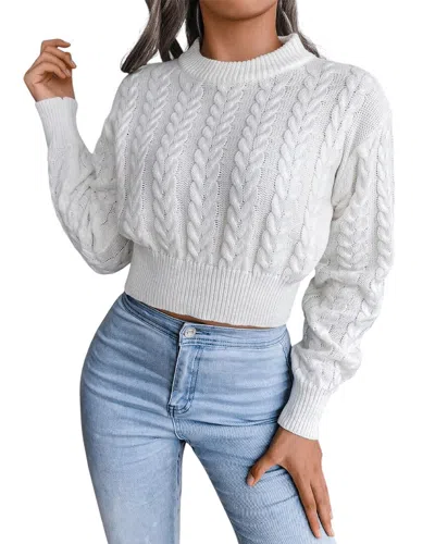 Teodora Sweater In White