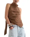 Teodora Top In Brown