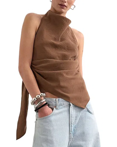 Teodora Top In Brown