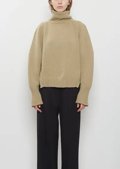 Ter Et Bantine Cashmere High Neck Sweater In Brown