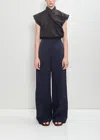 Ter Et Bantine Cotton Acrylic Root Pants In Navy