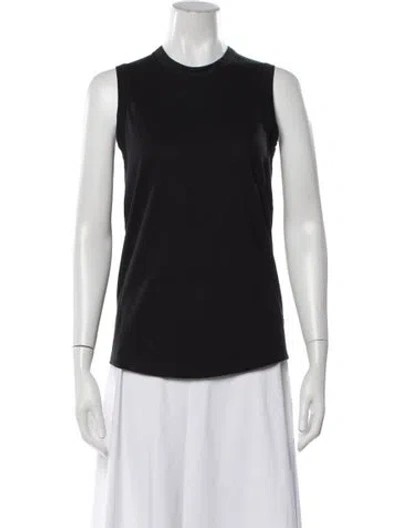 Pre-owned Ter Et Bantine Crew Neck Sleeveless Top W/ Tags In Black