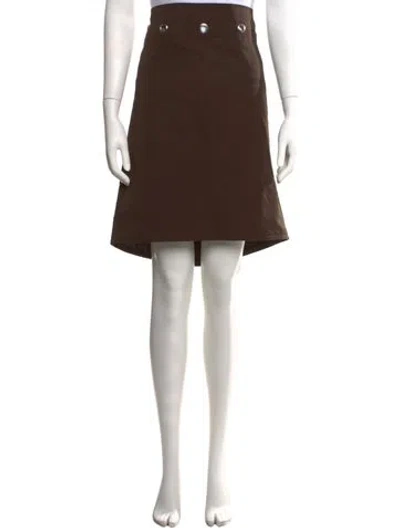Pre-owned Ter Et Bantine Knee-length Skirt In Brown