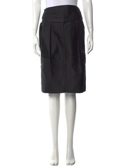 Pre-owned Ter Et Bantine Knee-length Skirt In Grey