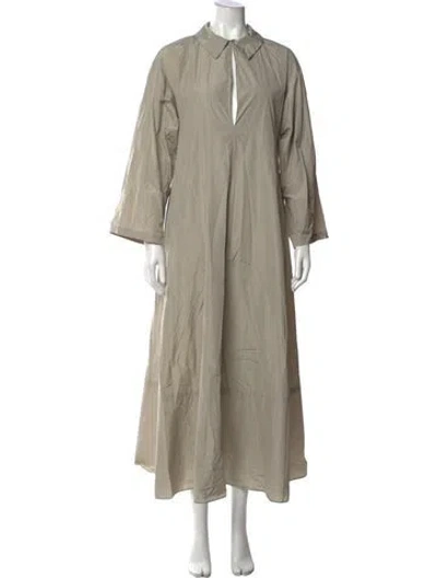 Pre-owned Ter Et Bantine Long Dress W/ Tags In Neutrals