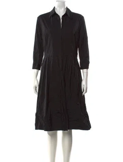 Pre-owned Ter Et Bantine Midi Length Dress In Black