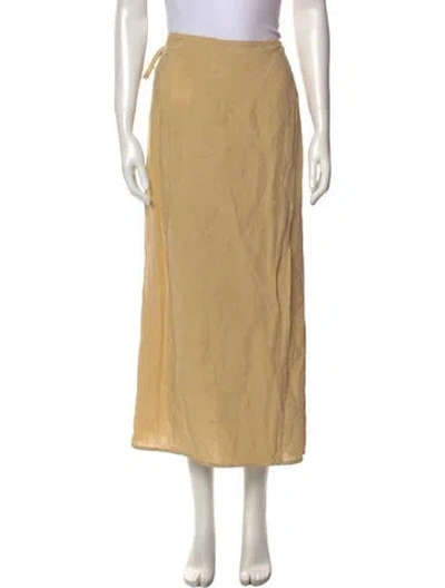 Pre-owned Ter Et Bantine Midi Length Skirt In Green