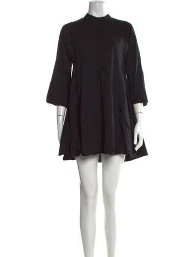 Pre-owned Ter Et Bantine Mini Dress In Black