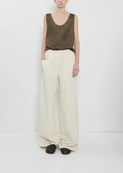 Ter Et Bantine Over Linen Blend Pants In Yellow