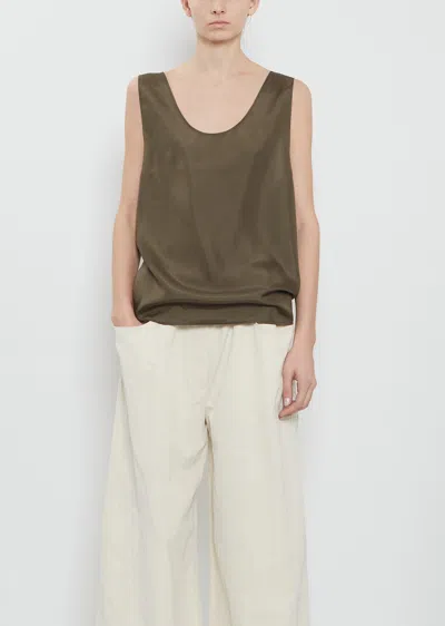 Ter Et Bantine Perfect Silk Tank In Green