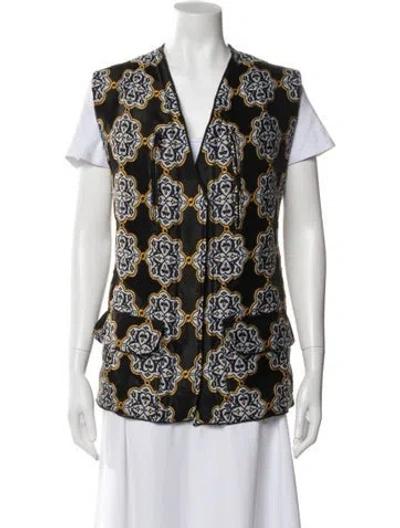 Pre-owned Ter Et Bantine Printed Vest In Multi