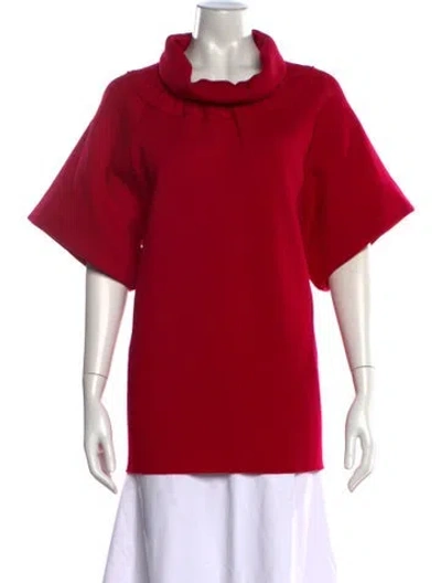 Pre-owned Ter Et Bantine Virgin Wool Cowl Neck Sweater In Multi