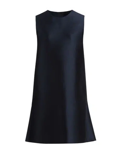 Ter Et Bantine Woman Mini Dress Navy Size 6 Cotton, Polyamide