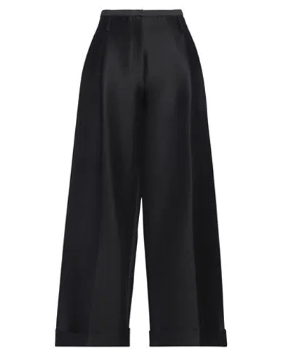 Ter Et Bantine Woman Pants Black Size 8 Cotton, Silk