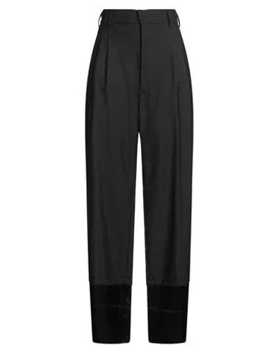 Ter Et Bantine Woman Pants Charcoal Size 8 Virgin Wool In Black