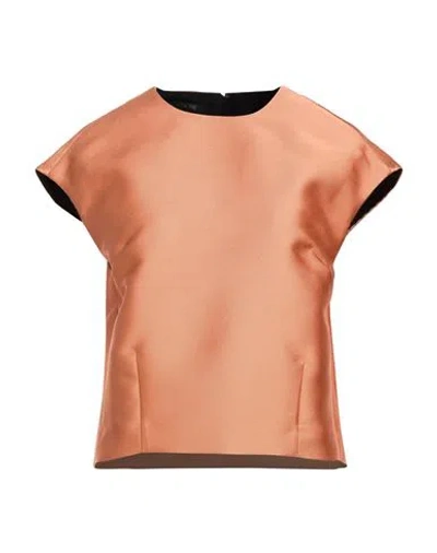 Ter Et Bantine Woman Top Salmon Pink Size 4 Polyester In Multi