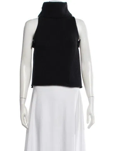 Pre-owned Ter Et Bantine Wool Turtleneck Sweater In Black