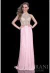 Terani Couture 1615p1294a Long Prom Dress In Pink