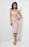 Terani Couture 1711c3044 Sexy Short Dress In Pink