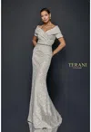 Terani Couture 1921m0727 Formal Long Mother Of The Bride Dress In Gold