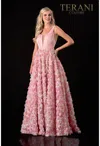 Terani Couture 2111p4102 Prom Formal Long Dress In Pink