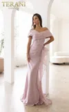 Terani Couture 241m2703 Long Formal Mother Of The Bride Dress In Pink