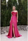 Terani Couture 251e4251 Long Fitted Formal Prom Dress In Pink
