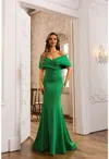 Terani Couture 251m4260 Long Fitted Evening Formal Dress In Green
