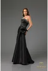 Terani Couture 252e5131 Beaded Long Formal Evening Prom Dress In Black