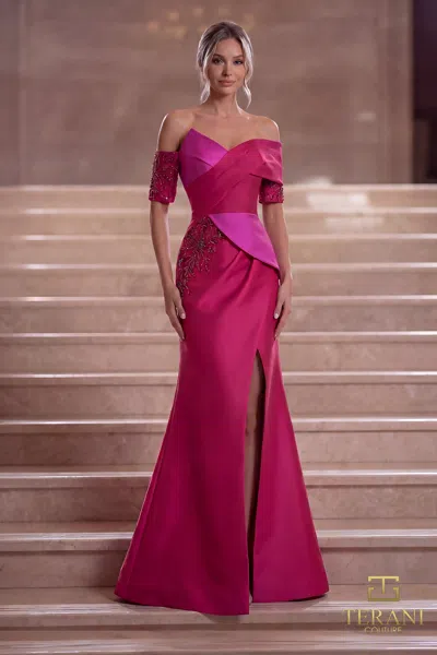 Terani Couture 261e6210 In Purple