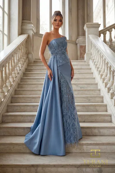 Terani Couture 262e7052 In Blue