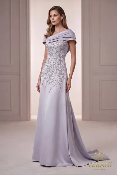 Terani Couture 262m7258 In Blue