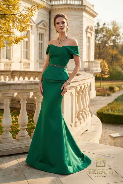 Terani Couture 262m7279 In Green