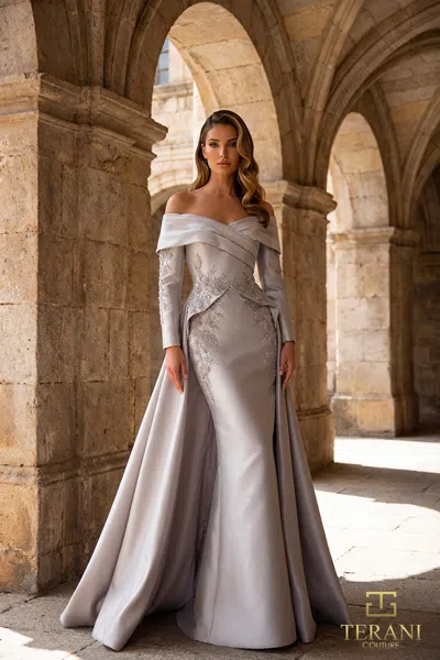 Terani Couture 262m7315 In Silver