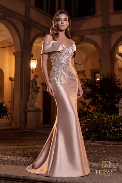 Terani Couture 262m7517 In Gray