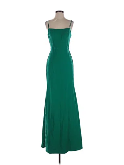 Pre-owned Terani Couture Cocktail Dress In Green