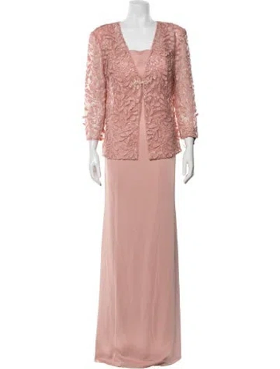 Pre-owned Terani Couture Dress Set W/ Tags In Pink