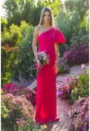 Terani Couture J2511 Fitted Long Formal Evening Dress In Pink