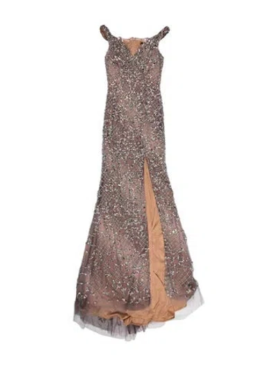 Pre-owned Terani Couture V-neck Long Dress W/ Tags