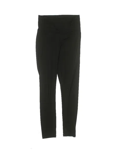 Pre-owned Terez Kids' Active Pants In Black