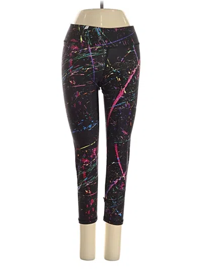 Pre-owned Terez Active Pants In Black