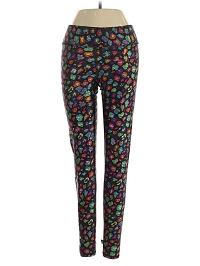 Pre-owned Terez Active Pants In Black