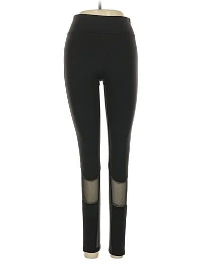 Pre-owned Terez Active Pants In Black
