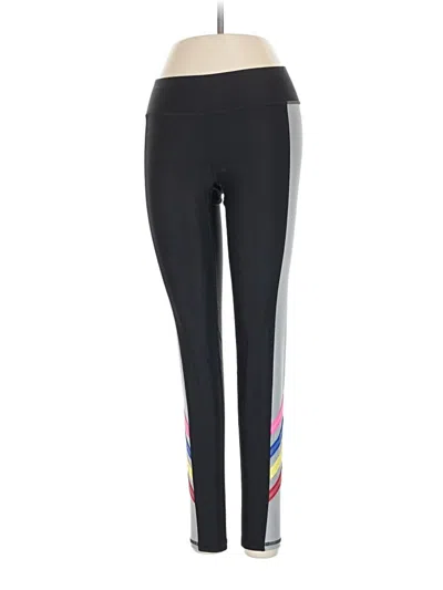 Pre-owned Terez Active Pants In Black