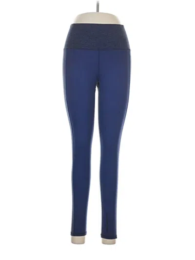 Pre-owned Terez Active Pants In Blue
