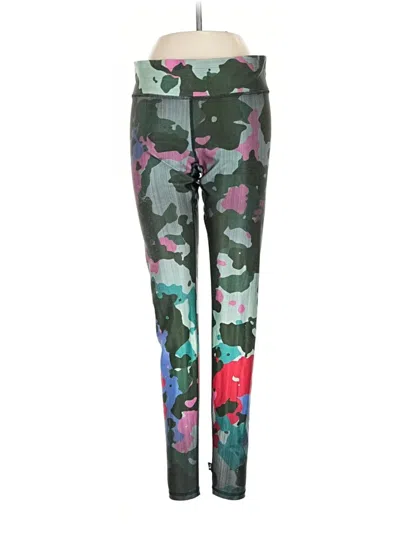 Pre-owned Terez Active Pants In Green