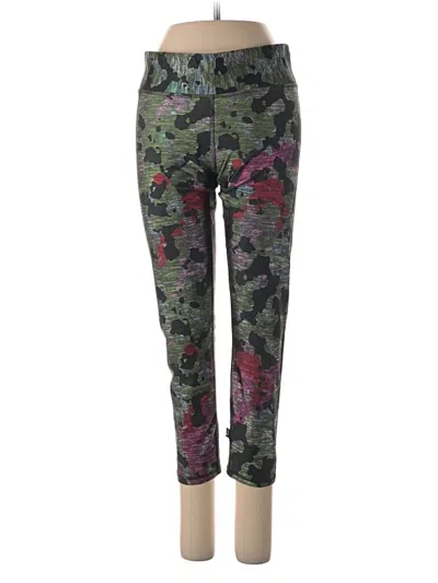 Pre-owned Terez Active Pants In Green