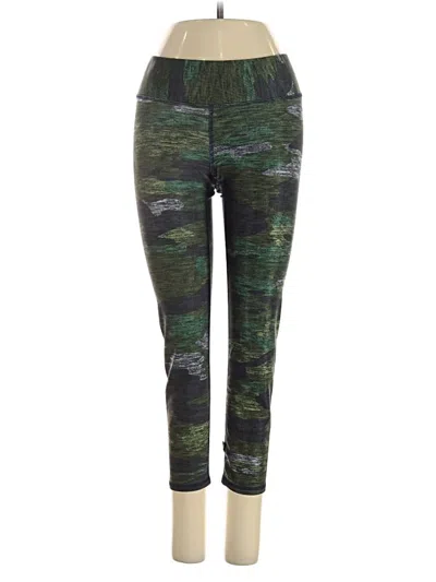 Pre-owned Terez Active Pants In Green